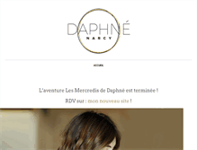 Tablet Screenshot of lesmercredisdedaphne.com